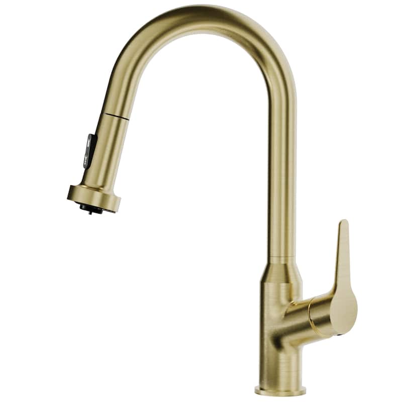 Karran USA KKF250 Scottsdale 1.8 GPM 16-1/8" Single Hole Kitchen - Spot-Free Brushed Gold