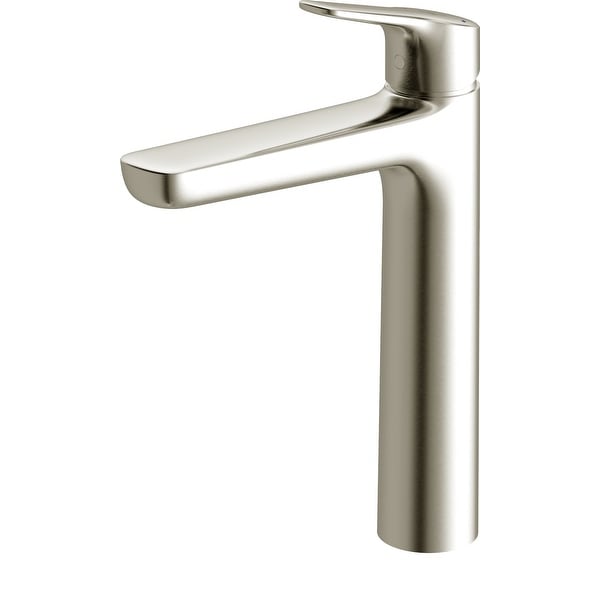 Toto TLG03303U 1.2 GPM Single Handle Deck Mounted Semi-Vessel Bathroom Faucet with Comfort Glide Technology with Drain Assembly