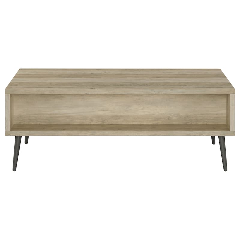 Welsh 1-drawer Engineered Wood Coffee Table Distressed Pine