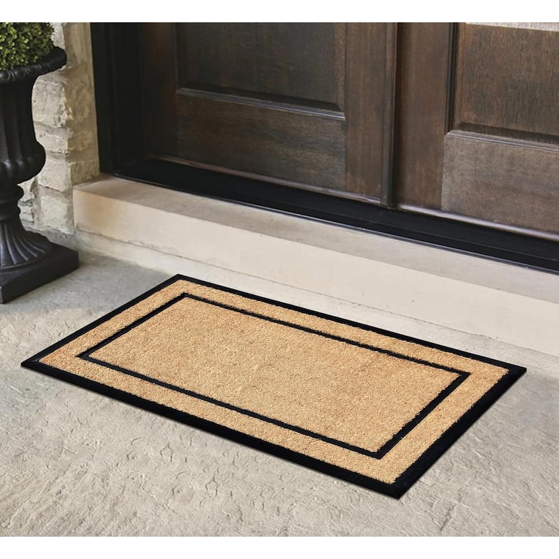A1HC Rubber Backed Thin-Profile Heavy Non-Slip Entrance Doormat - 24" X 48"