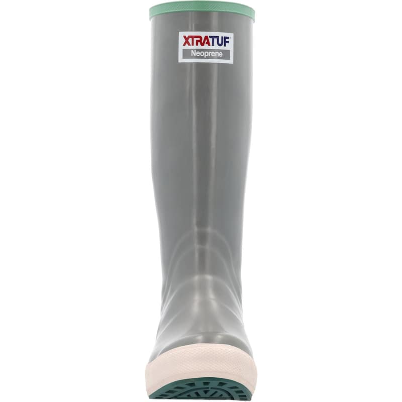 Xtratuf Women's 15 in Legacy Boot - Gray Haliborealis - 8