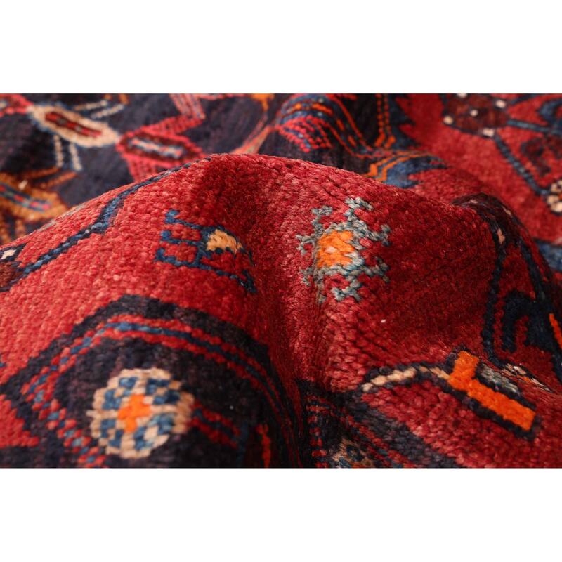 ECARPETGALLERY Hand-knotted Anadol Red Wool Rug - 3'11 x 7'3