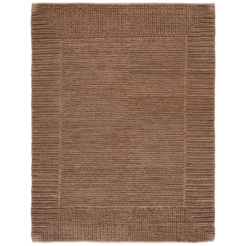 SAFAVIEH Handmade Natura Marijana Transitional Wool Rug - 8' x 10' - Brown