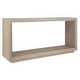 preview thumbnail 4 of 4, Uttermost Prism Light Oak Console Table - 30"H x 60"W x 14"D
