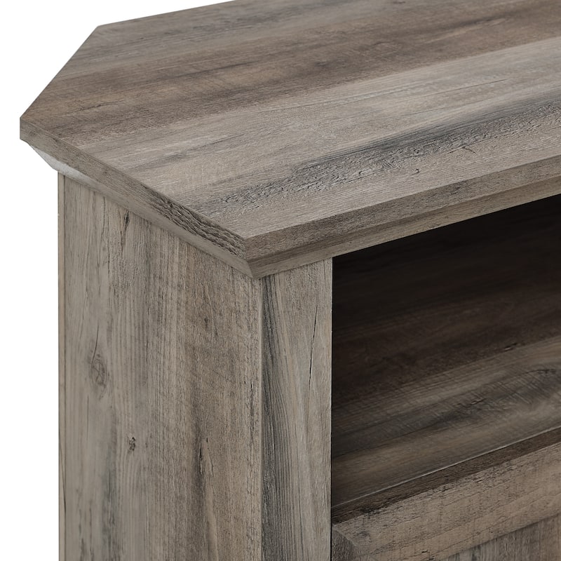 Middlebrook 44-inch Groove Door Corner TV Stand