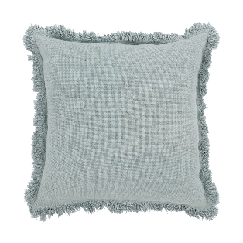 Villa by Classic Home Agatha 22" Linen Blend Throw Pillow