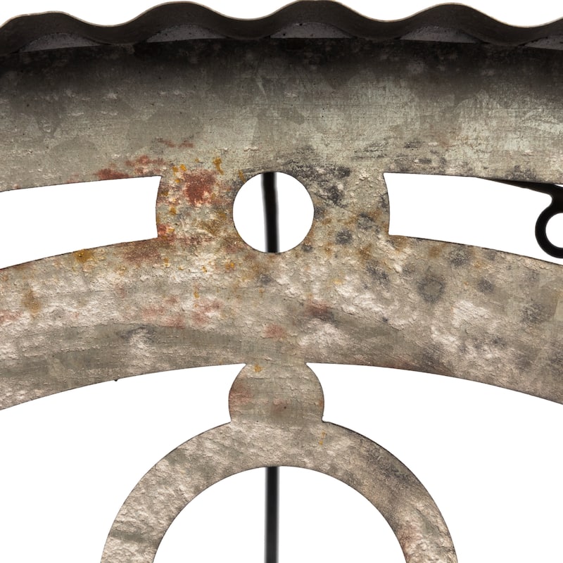 Decorative Metal Cutout Canopy Wall Decor