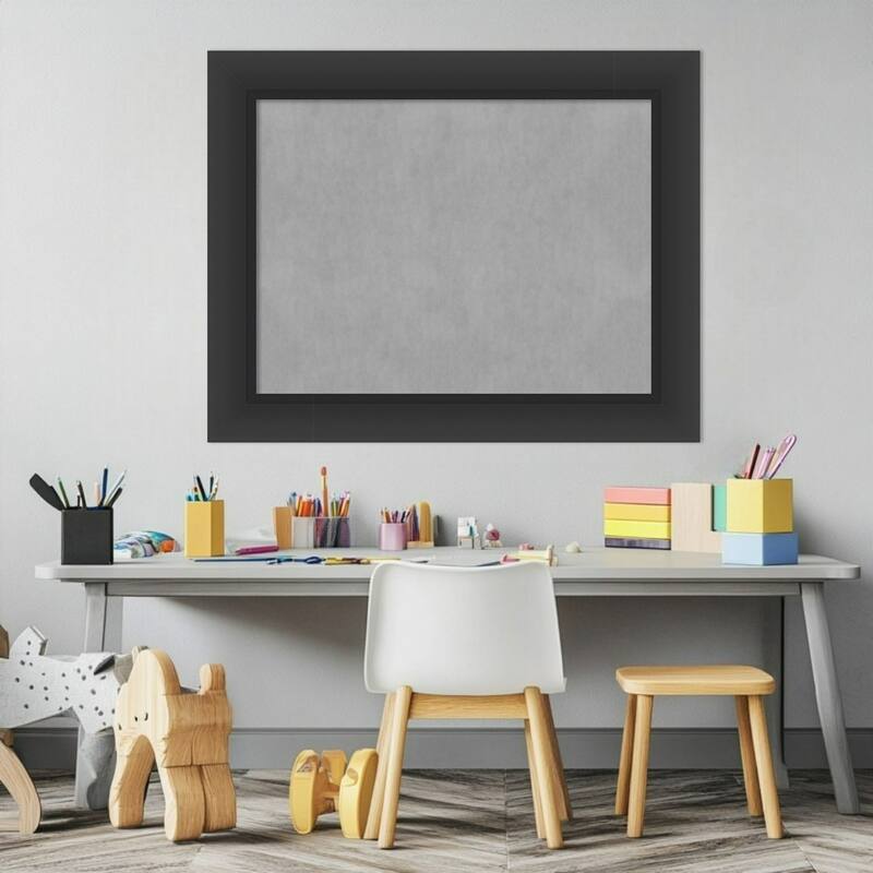 Amanti Art Sloped Black Framed