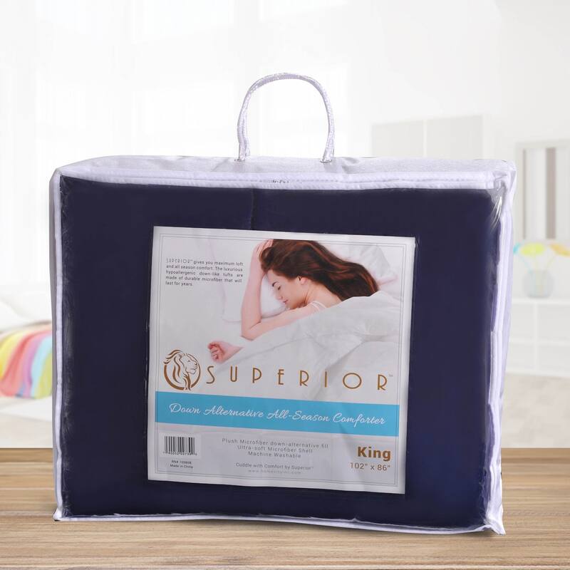 Superior Classic Comforter Reversible Down Alternative Bedding