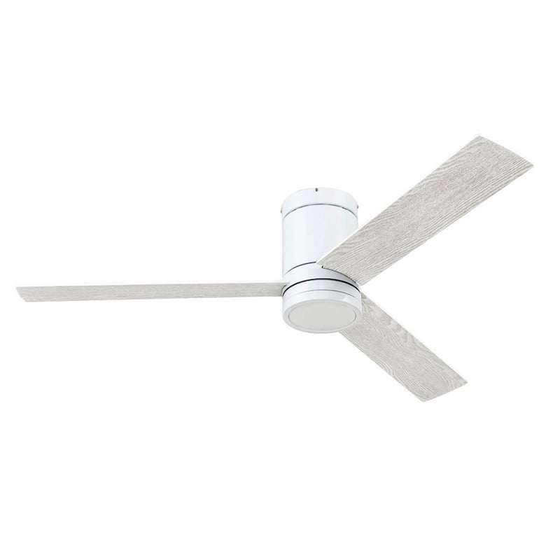52" Prominence Home Espy Bright White Indoor LED Ceiling Fan with Light, Remote Control