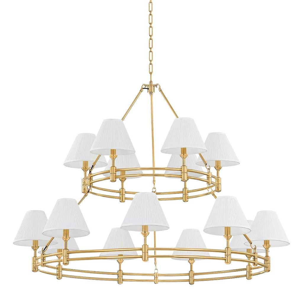 Hudson Valley Lighting MDS1802 Howard 15 Light 50" Wide Chandelier