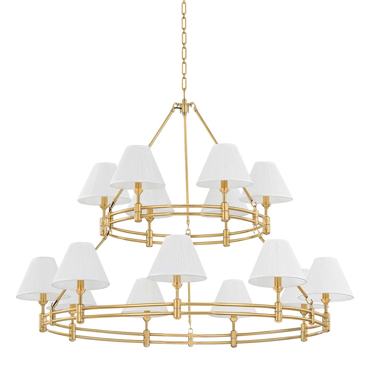 Hudson Valley Lighting MDS1802 Howard 15 Light 50" Wide Chandelier