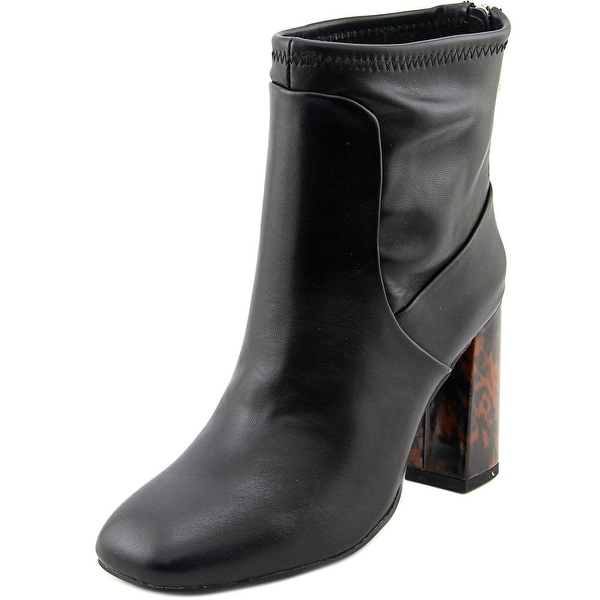 Trudy Round Toe Synthetic Ankle Boot Trudy Round Toe Synthetic Ankle Boot