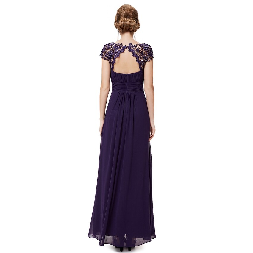 ever pretty lace cap sleeve