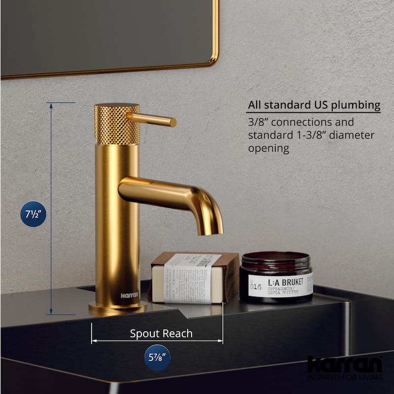 Karran USA KBF460 Tryst 1.2 GPM Single Hole Bathroom Faucet