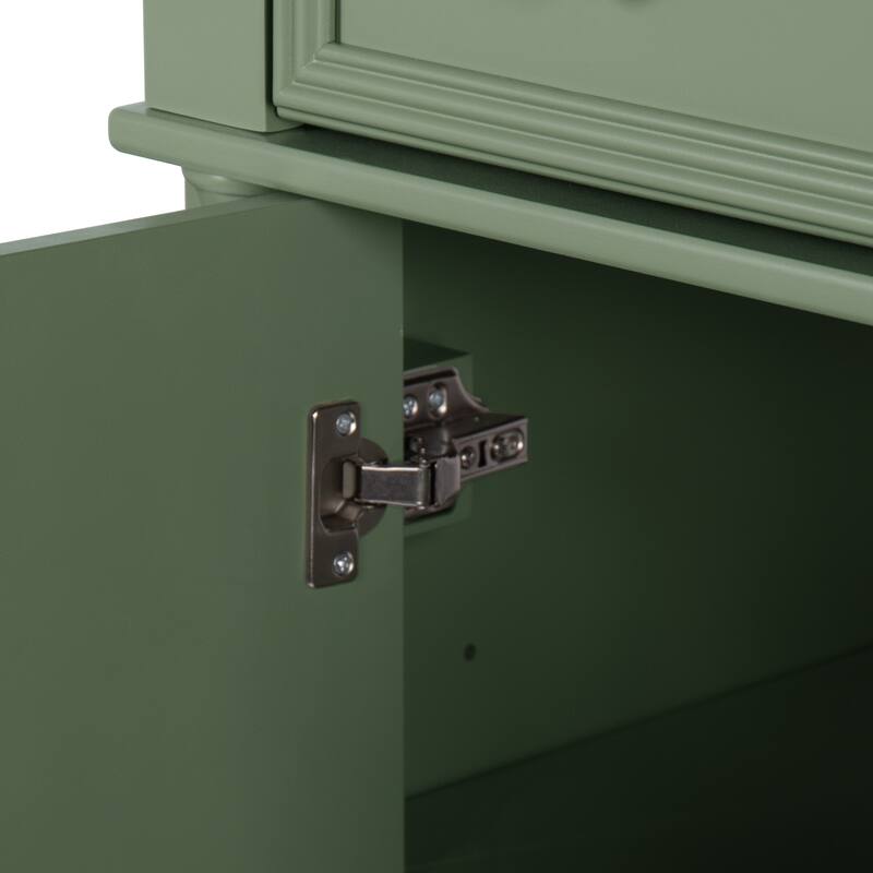 28-36 inch Transitional Single Bathroom Vanity with Ceramic Sink