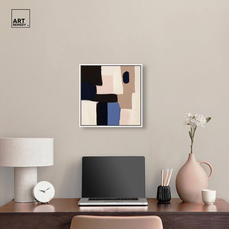 Blue Quietude II Canvas by Art Remedy