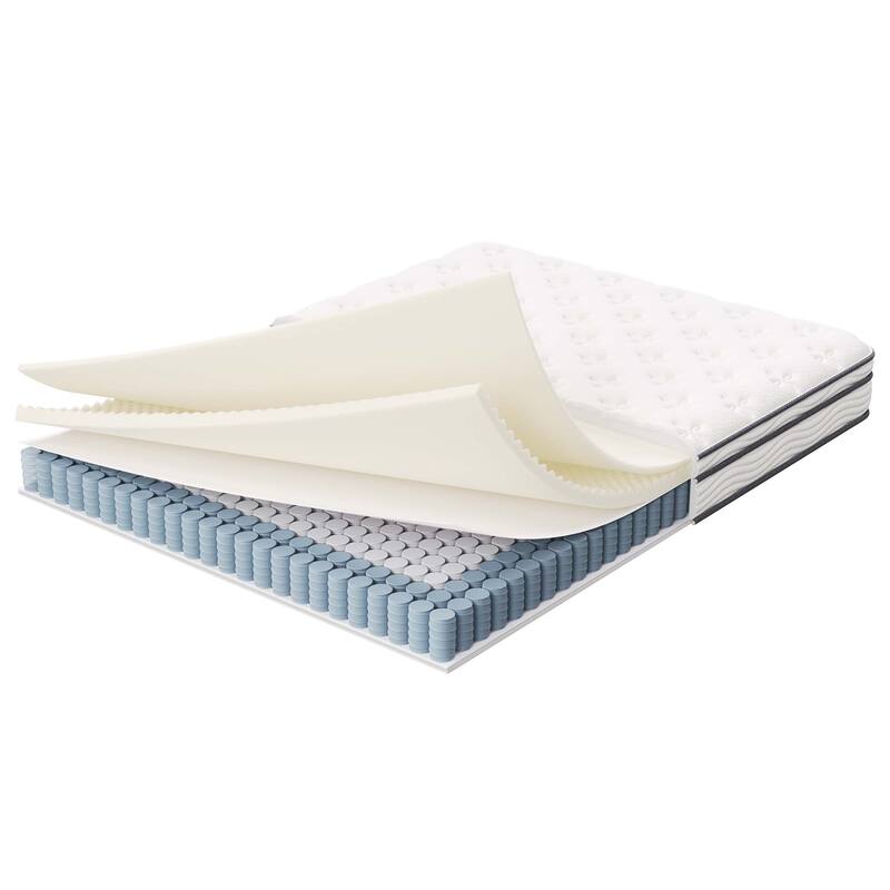 Jenna 6" Innerspring and Foam Mattress - N/A