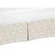 preview thumbnail 1 of 0, Boho Aztec Geometric Boy Girl Crib Bed Skirt - Gender Neutral Beige Taupe Tan White Bohemian Southwest Tribal Llama Collection