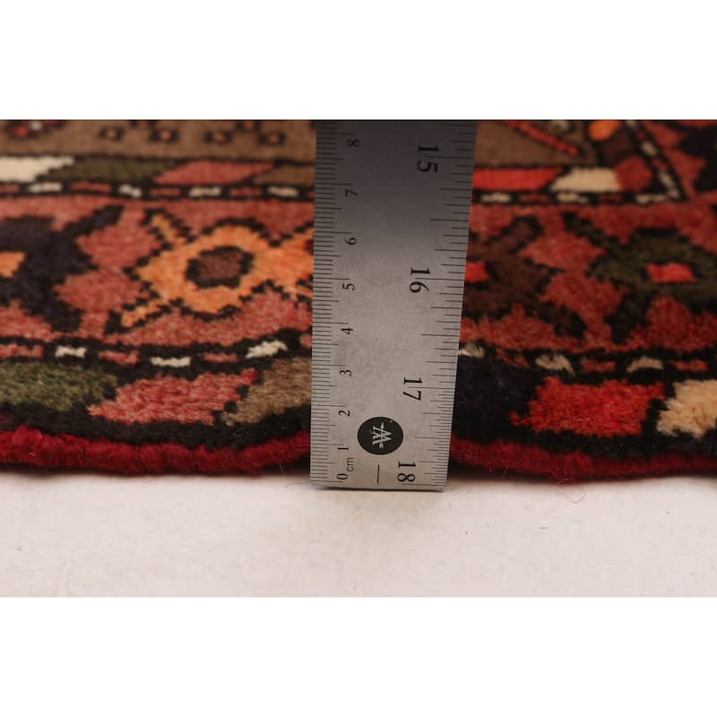 ECARPETGALLERY Hand-knotted Andelz Red Wool Rug - 3'5 x 5'7