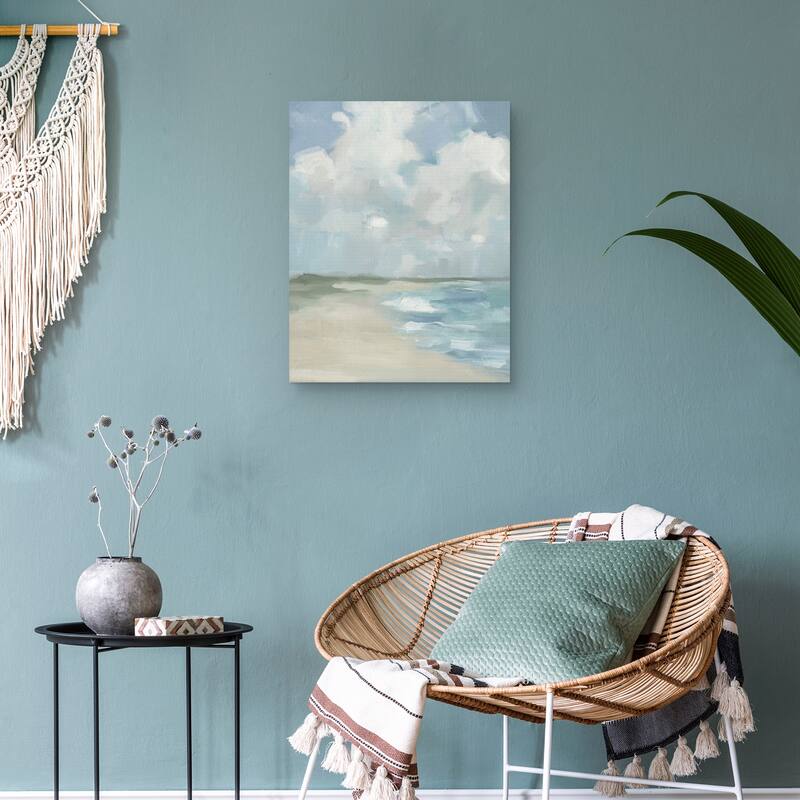 Calming Seas by Liz Jardine Canvas Art Print