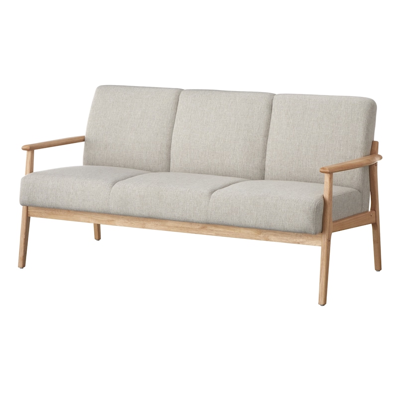 Lifestorey Beaumont Solid Wood 3-Piece Living room Set