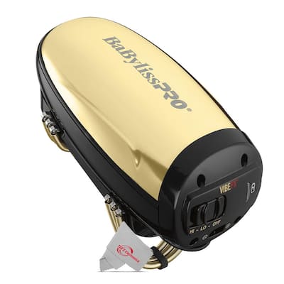 BabyLiss Pro Vibe FX Cord / Cordless Massager FXSSMG Gold - White