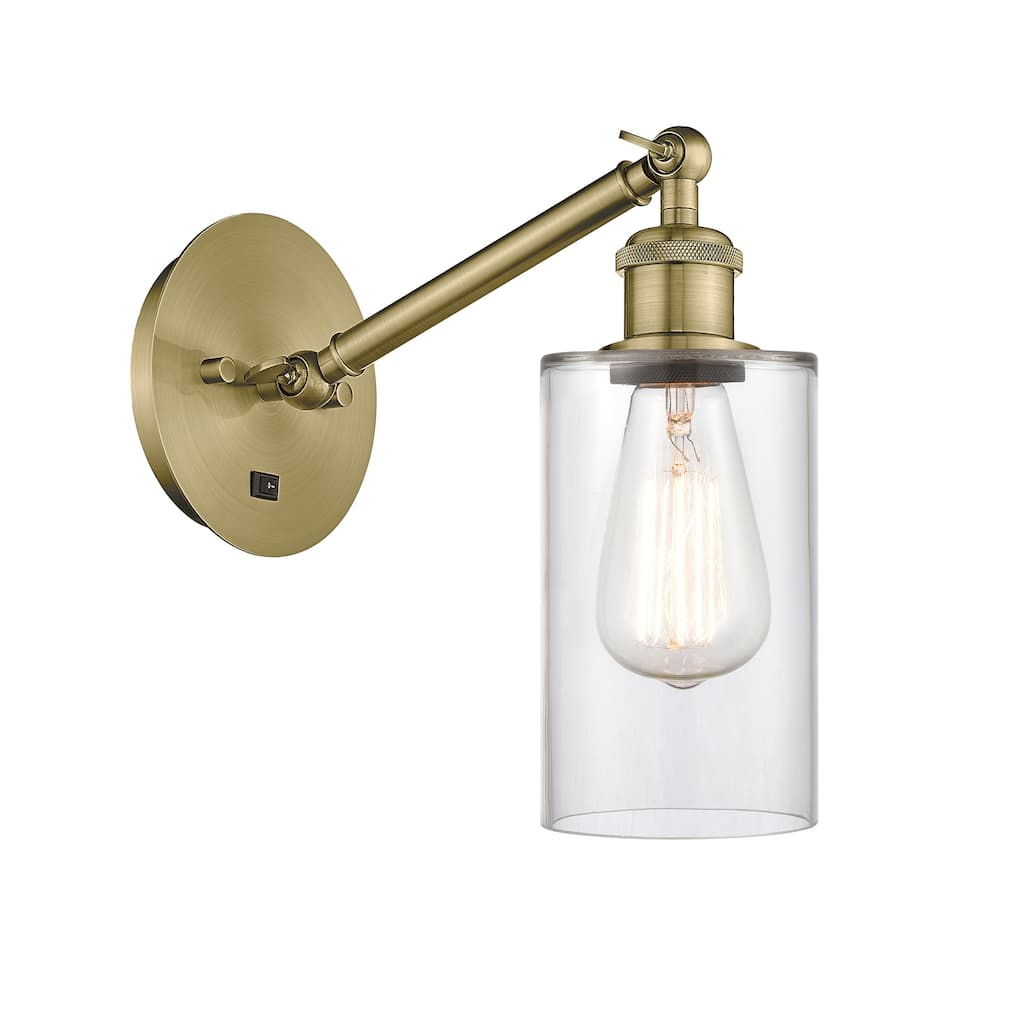 Innovations Lighting Ballston Clymer - 1 Light 5" Sconce - Arm Adjusts Up and Down
