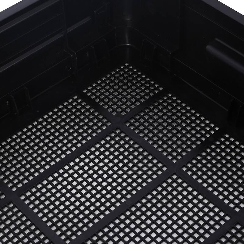 3-Tray 65L Worm Farm Kit, Vermicomposting Starter for Food Waste
