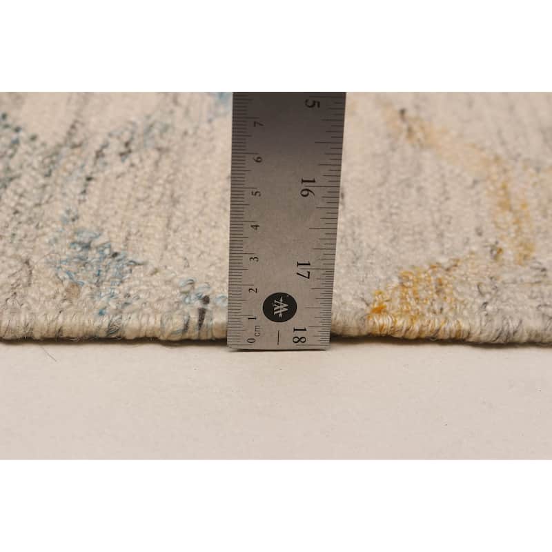 Ankara FW Ivory Kilim 5'2" x 7'4" - 5'2 x 7'4