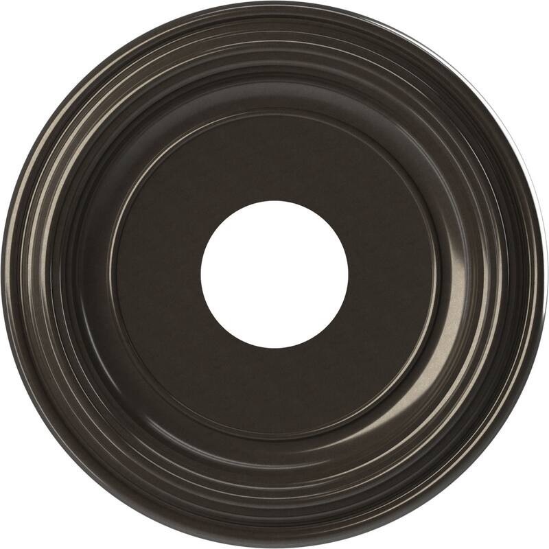 3 1/2" Inside Diameter - Traditional Thermoformed PVC Ceiling Medallion