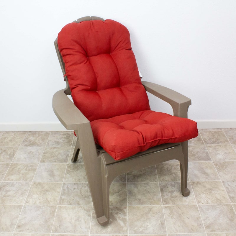 Outdoor Adirondack-style Patio Chair Cushion