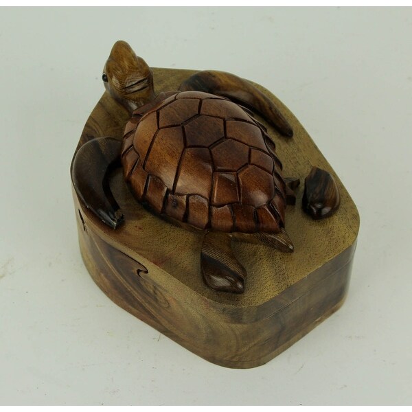 Scatole decorative Casa e cucina Wooden Puzzle Box Sea ...