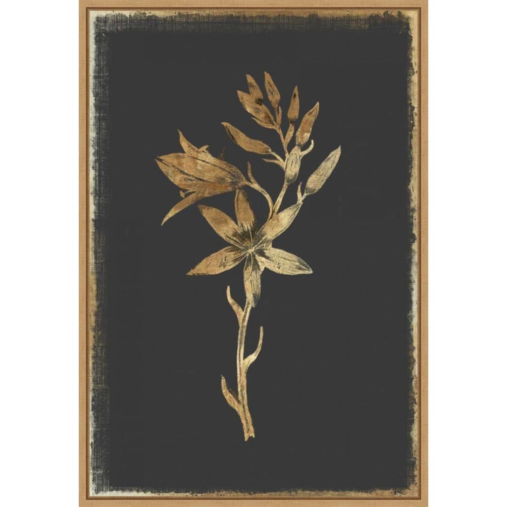 Carmass and Wild Hyacinth by PI Collection Framed Canvas Art