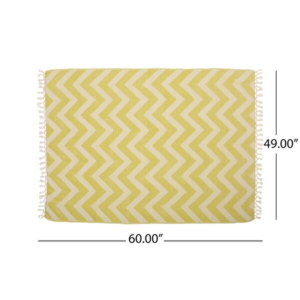 Bemiss Hand-Loomed Throw Blanket by Christopher Knight Home