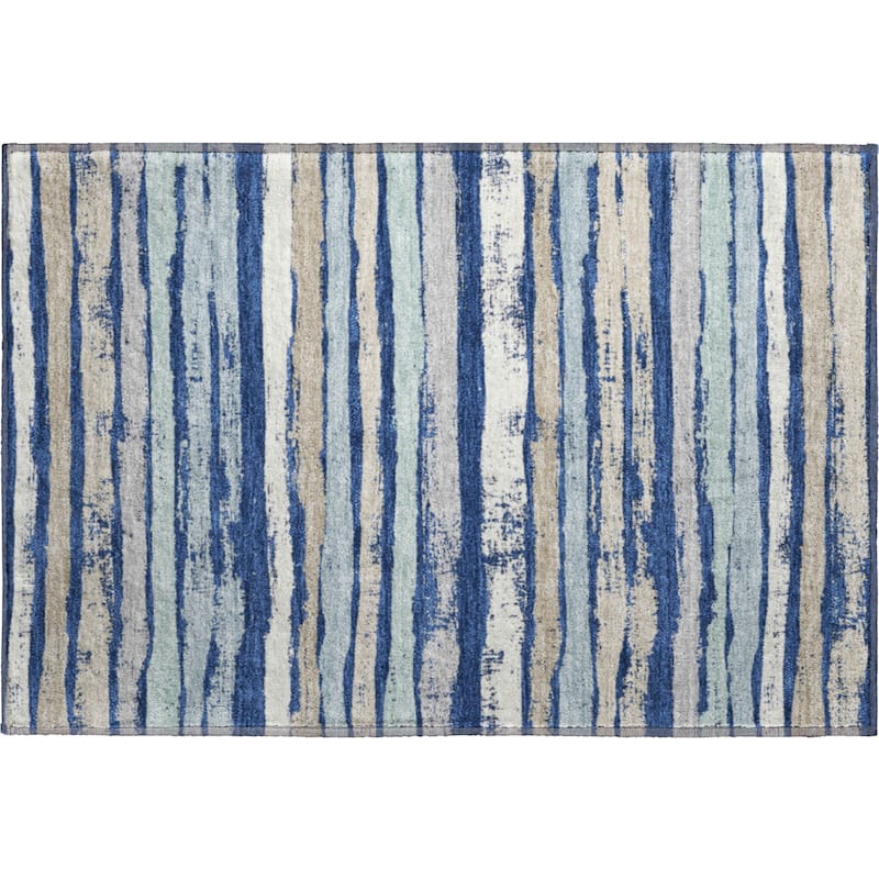 Premium Washable Super Soft Stripe Mayfield Rug