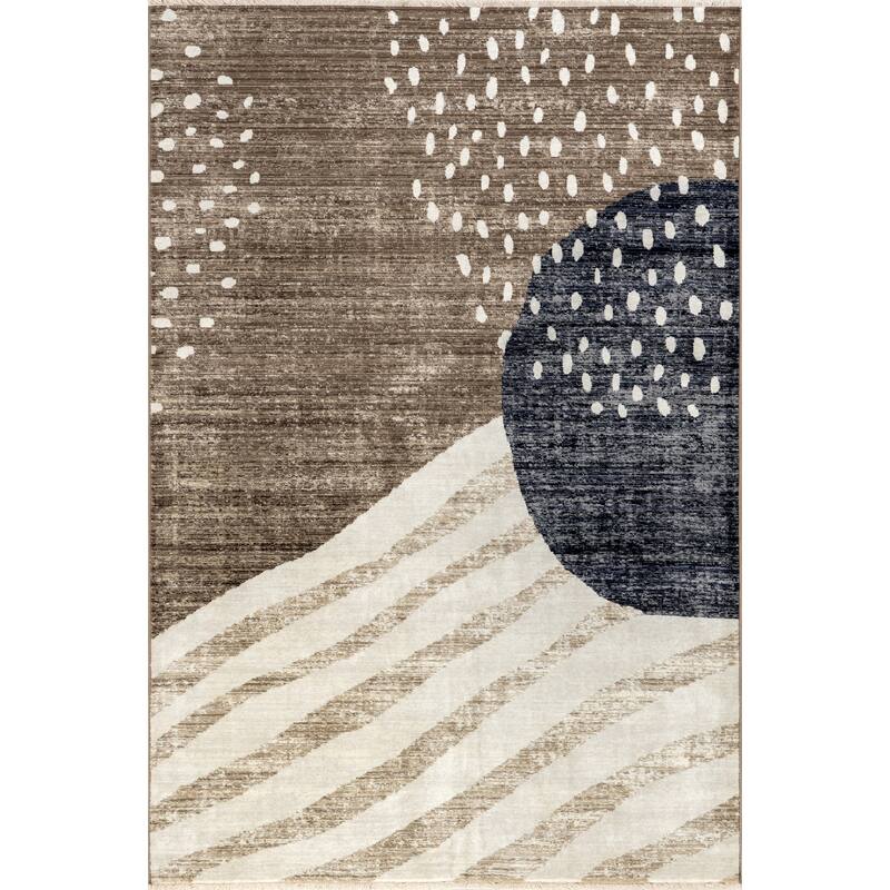 Manaslu Sunrise Fringed Area Rug