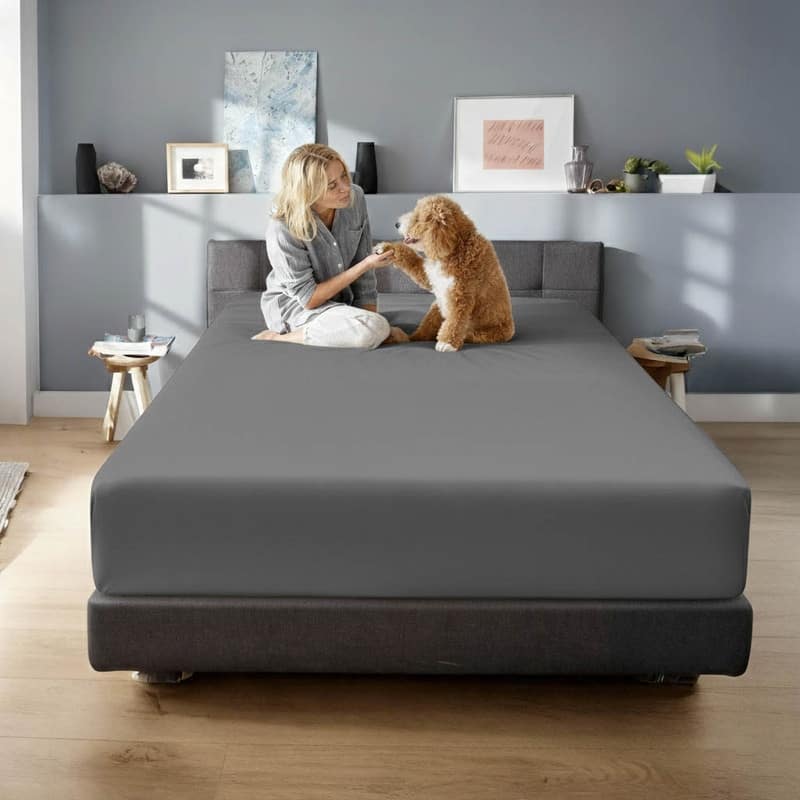 Superior Egyptian Cotton 650 TC Extra Deep Pocket Fitted Sheet