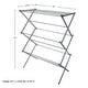 preview thumbnail 11 of 9, Clothes Drying Rack - Drying Rack for Indoor/Outdoor Use with 35lb Weight Capacity - Collapsible Drying Racks by Lavish Home