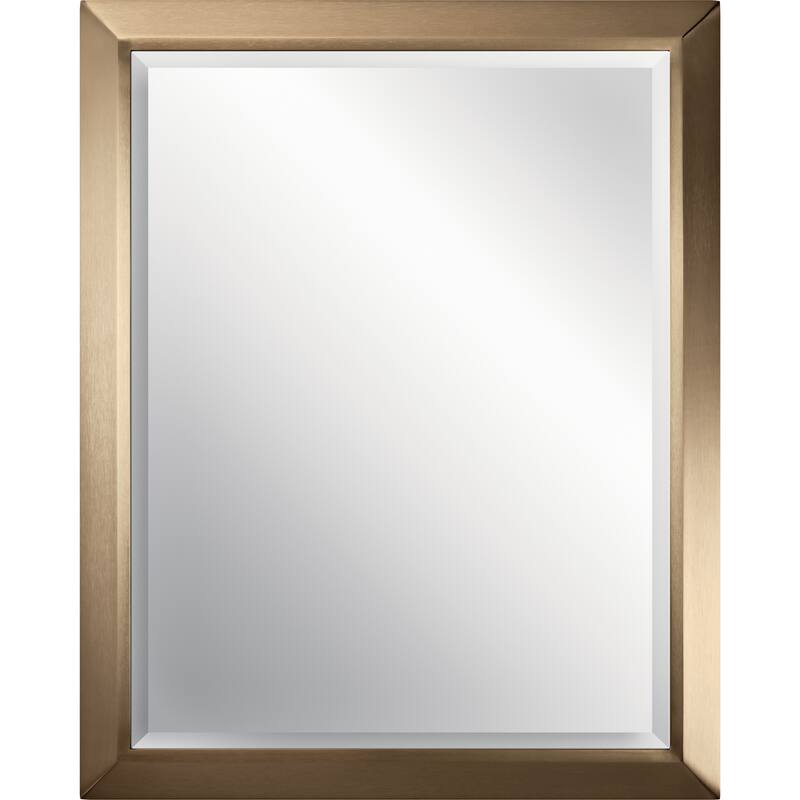Kichler Lighting 24 in. Champagne Bronze Gold Rectangular Mirror - Champagne Bronze