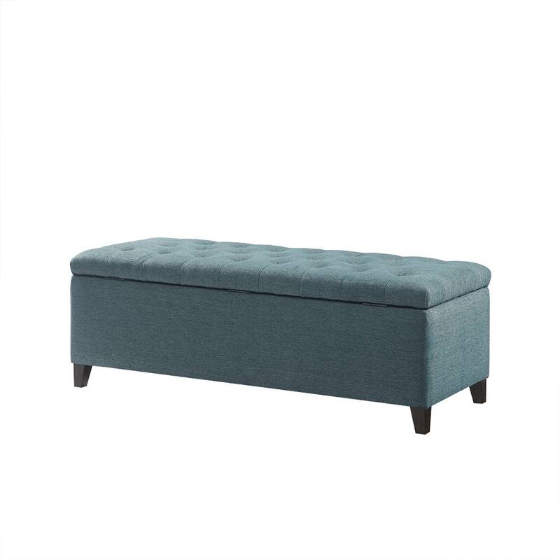 Stylish Mid-Century Modern Upholstered Tufted Storage Bench - Perfect for Versatile Spaces