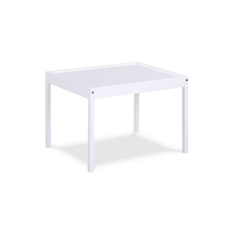 Olive & Opie Della 3-Piece Solid Wood Kids Table & Chair Set