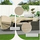 preview thumbnail 7 of 6, Outdoor Patio Furniture Waterproof Covers for Dining Set and Sofa Set