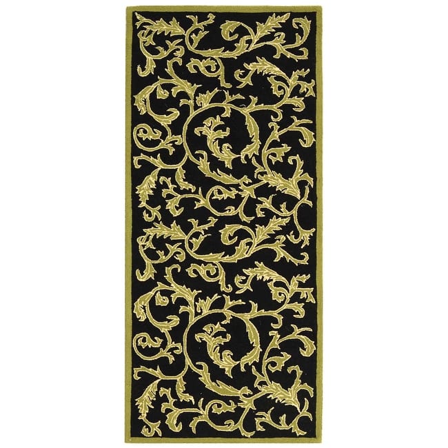 SAFAVIEH Handmade Chelsea Smita French Country Wool Rug