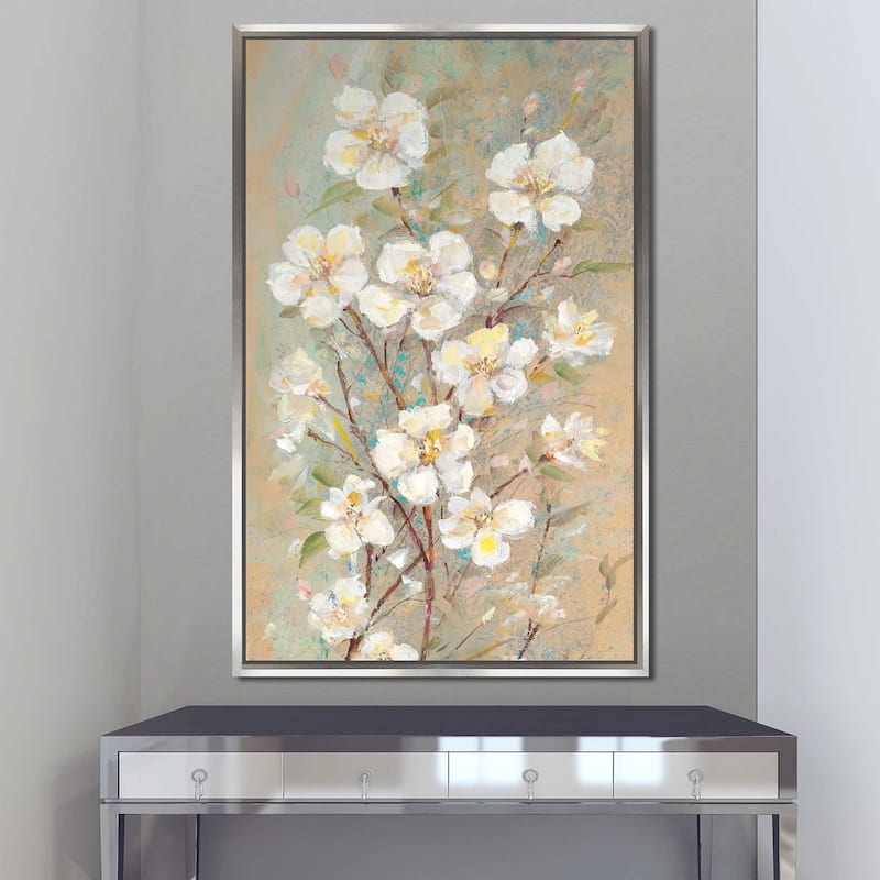 "Spring Awakening I" by Ruane Manning Print on Floating Canvas