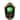 Spooky Doorbell with Light-Up Green Eyeball, Sound Activation, and Piercing Chime