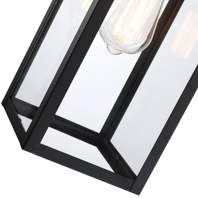 1-Light Outdoor Wall Light - 5.9"x7.83"x17.99"