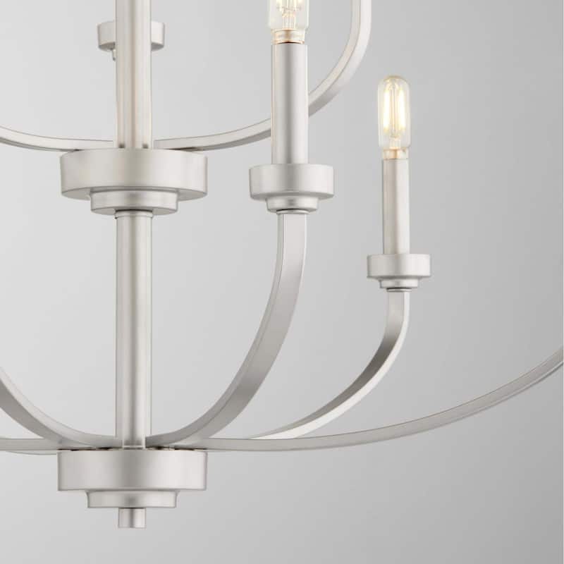 Quorum International Reyes 9 Light 31" Wide Chandelier