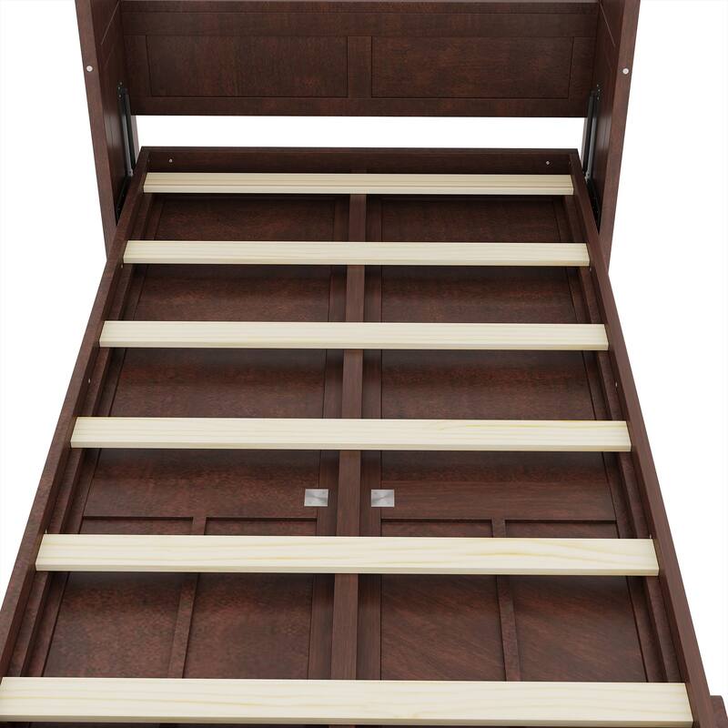 Murphy Bed with Foldable Cabinet Design by Harper&Bright Designs