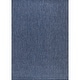 preview thumbnail 1 of 9, Aloha Washable Solid Indoor Outdoor Area Rug Patio Deck Living Room 10X14 - Marina